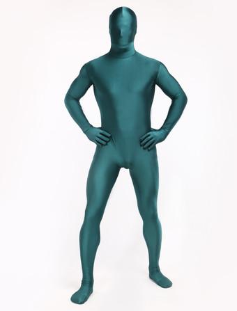 Deep Green Lycra Full Body Zentai Suit