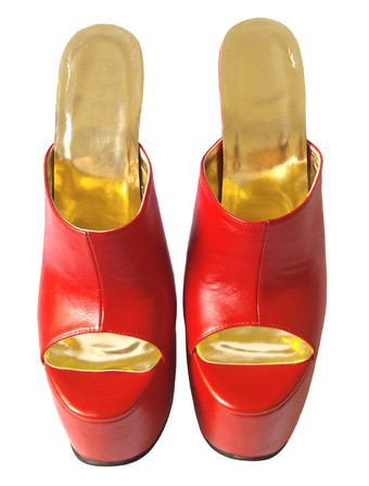 Pole Dance Shoes Red Sexy Shoes Platform Open Toe Sexy Sandals For Woman Stripper Shoes