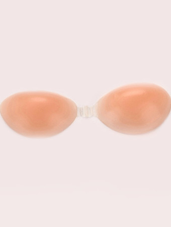 ヌーブラ　肌色　新作　ウエディング　プッシュアップ　粘着力抜群　補正ブラ　ドレス着用