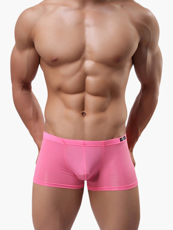 ピンク 男性下着　ナイロン　セクシー　人気　ハネムーン　