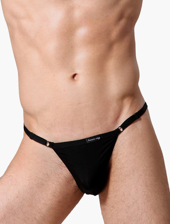 Nylon Sexy Adjustable Panties For Men - Milanoo.com