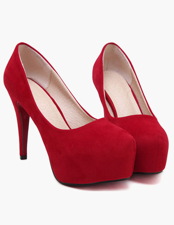 パンプス 厚底 プラットフォーム ブラック ピンヒール ラウンドトゥ マイクロスエード シューズ 11.5cm レイブ・クラブ クローズドバック パーティー キャバ イベント フォーマル レディース靴