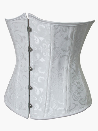 ホワイト 女性アンダーバストコルセット　2026　ガードルブルージャガードウエストトレーナー　セクシーなランジェリー 