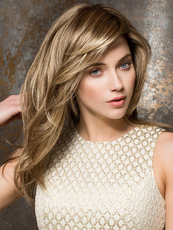 亜麻　カーリー　シック　ロングウィッグフォーウーマン　2025