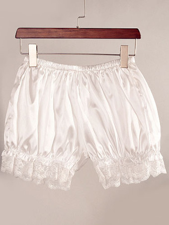 ロリィタパンツ 可愛い 快適 シルクライク パーティー　