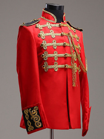 メンズレトロ衣装　コスチューム　長袖　貴族風　合成繊維　大人用　コート　 ハロウィン