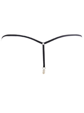 レディースショーツ　Tバック　パール　女性用　セクシーランジェリー