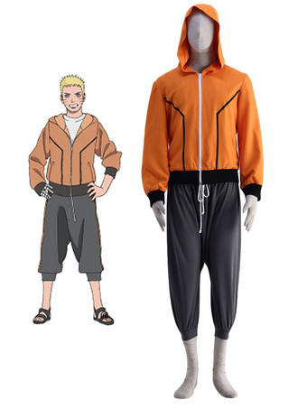Halloween Traje para cosplay de Uzumaki Naruto de Naruto
