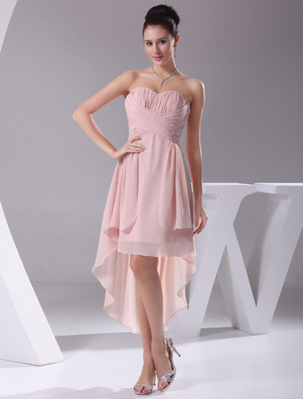 パーティードレス ピンクドレス イブニングドレス ブライズメイドドレス
