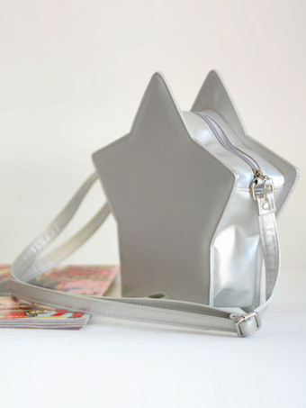 シルバー ロリィタアクセサリー　ポリウレタン／PU　新作　可愛い　ストリートウェア　