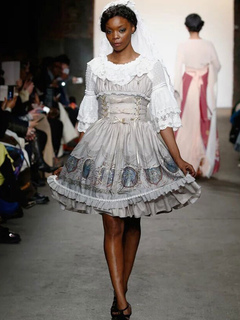 Classic Lolita Dress JSK Raphael's Chant Print Lolita Jumper Skirt