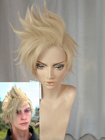 Final Fantasy XV Prompto Argentum Cosplay Wig