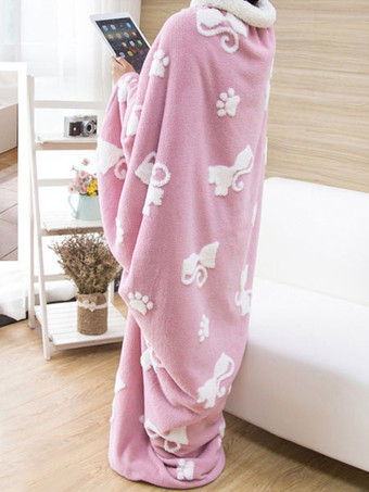 Onesie Snuggie Pajamas Christmas Sleeved Blanket Winter Sleepwear For Adult Costume Halloween onesie pajamas