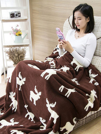 Coffee BrownOnesie Snuggie Pajamas Christmas Sleeved Blanket Winter Sleepwear For Adult Costume Halloween onesie pajamas
