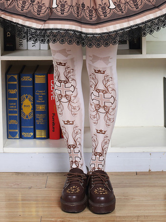 ピンクロリィタ靴下　ピンク　スウィート　ポリエステル　ソックス　