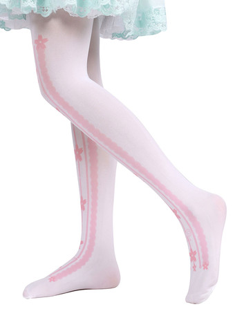 ロリィタ靴下　ライトピンク　スウィート　ポリエステル　ソックス　