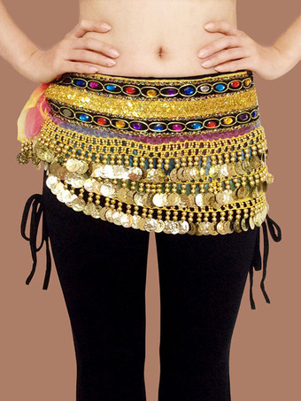 ピンクベリーダンス衣装　大人用　ボイル　女性用　ベリーダンサー　サッシュベルト　ベリーダンス　