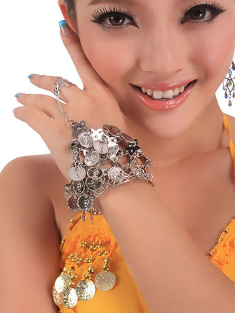 ベリーダンス衣装　ゴールド　合金　ベリーダンス　大人用　女性用　ブレスレット　ベリーダンサー　