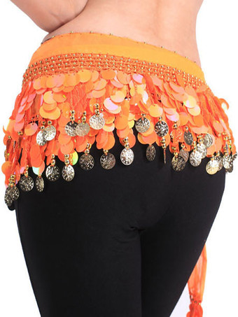 ベリーダンス衣装　ベリーダンサー　ポリエステル　サッシュベルト　大人用　女性用　ベリーダンス　