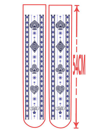 ロリィタ靴下　ゴシック　ベルベット　カジュアル　ソックス　