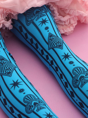 ロリィタ靴下　ゴシック　ベルベット　カジュアル　ソックス　