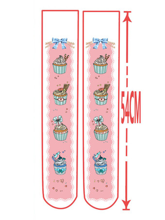 ロリィタ靴下　ソックス　ベルベット　カジュアル　スウィート　