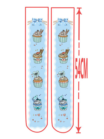 ロリィタ靴下　ソックス　ベルベット　カジュアル　スウィート　