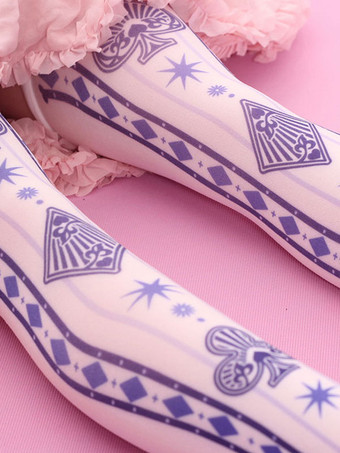 ロリィタ靴下　ゴシック　ベルベット　カジュアル　ソックス　