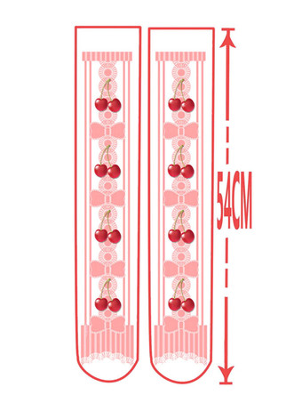 ロリィタ靴下　ピンク　ソックス　ベルベット　カジュアル　スウィート　