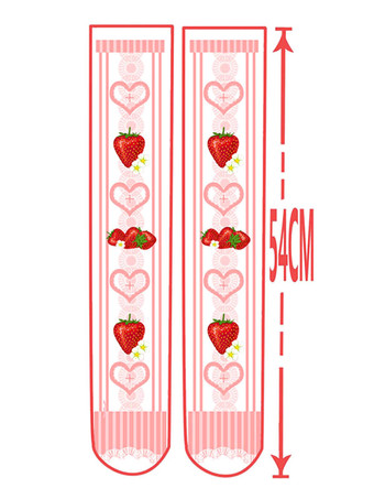 ロリィタ靴下　ピンク　スウィート　ベルベット　カジュアル　ソックス　