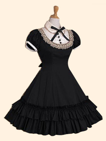 甘いロリータワンピースOP　2025　ワイン赤アイドル衣装　スタンドカラー　ショートスリーブロリータワンピースワンピース　