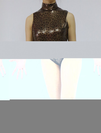 メタリックタイツ　ダークブラウン　女性用　シャイニーメタリック　大人用　コスプレ　 ハロウィン