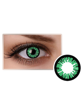 Green Coloured Cosmetic Cosplay Party Eye Contact Lenses
