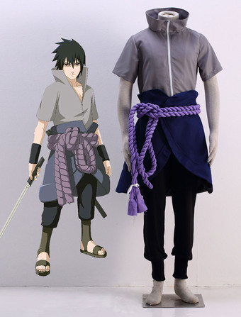 Naruto - Costume de Cosplay Uchiha Sasuke style Orochimaru Déguisements Halloween