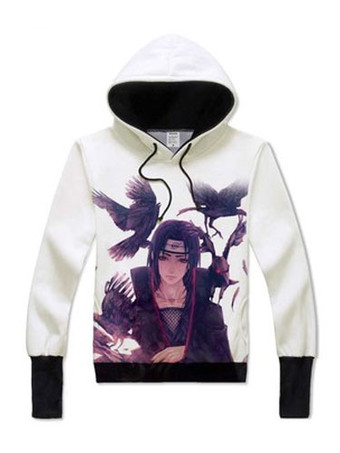 Anime Hoodies & Sweatshirts Großhandel Anime Hoodies Großhandel Männer Naruto 3D Print Pullover Hoodie Langarm