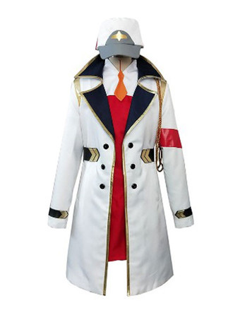 Darling In The FranXX Code 002 Zero Two Dust Coat Carnaval Cosplay Escudo