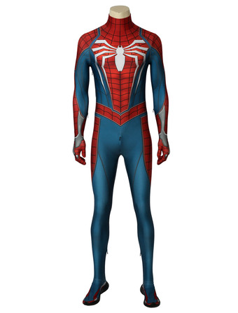 Marvel Comics Marvel's Spider Man PS4 Game Version Carnival Cosplay Costume Zentai Suit