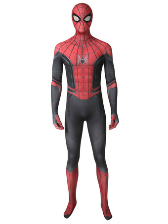 バーガンディースパイダーマン　ファーフロムホーム　ハロウィンコスプレコスチューム　2026