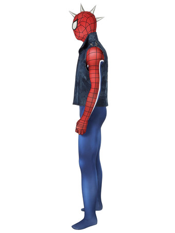 スパイダーマンPS4ゲーム　パンクロック　スパイダーマンコスプレコスチューム　2026　ハロウィン