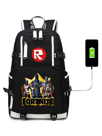 Halloween Fortnite Backpack For Kids Gioco Battle Royale School Bag Camping Hiking Halloween