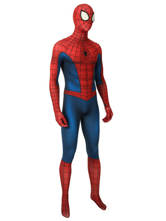 スパイダーコスプレ　2026　スパイダーマン: スパイダーバース映画　ピーター・パーカーコスプレスーツハロウィン