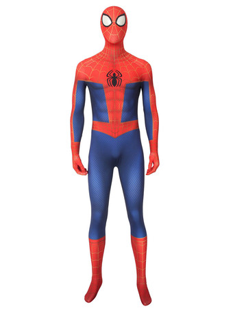 レッド スパイダーコスプレ　2026　スパイダーマン: スパイダーバースTVアニメーション　ピーター・パーカーコスプレスーツハロウィン