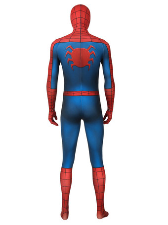 スパイダーコスプレ　2026　スパイダーマン: スパイダーバース映画　ピーター・パーカーコスプレスーツハロウィン