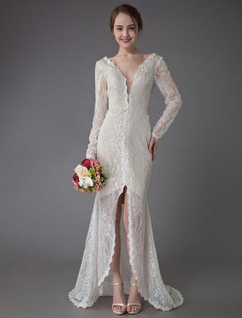 2024 Latest Beach Wedding Dresses for Beach Wedding - Milanoo.com