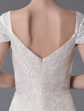 カラードレス マーメイド ドレス バニラクリーム ハートカットネック 半袖 マーメイドライン 演奏会ドレス 結婚写真　フォトウェディング ファスナー 前撮り パーティードレス