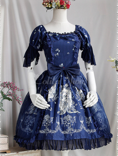 ゴスロリ ロリータ服 ロリィタワンピース Op ゴシック クラシック クラロリ パンク お茶会 Lolitashow Com Jp