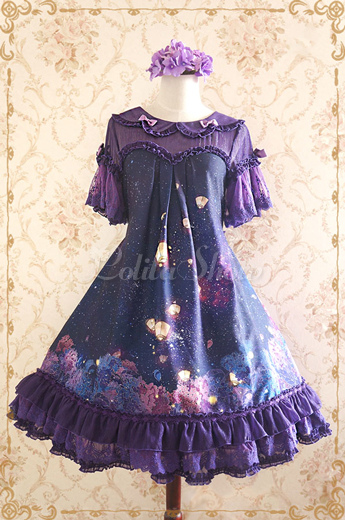 purple lolita dress