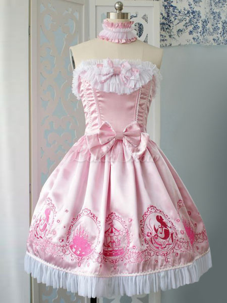 lolita corset dress