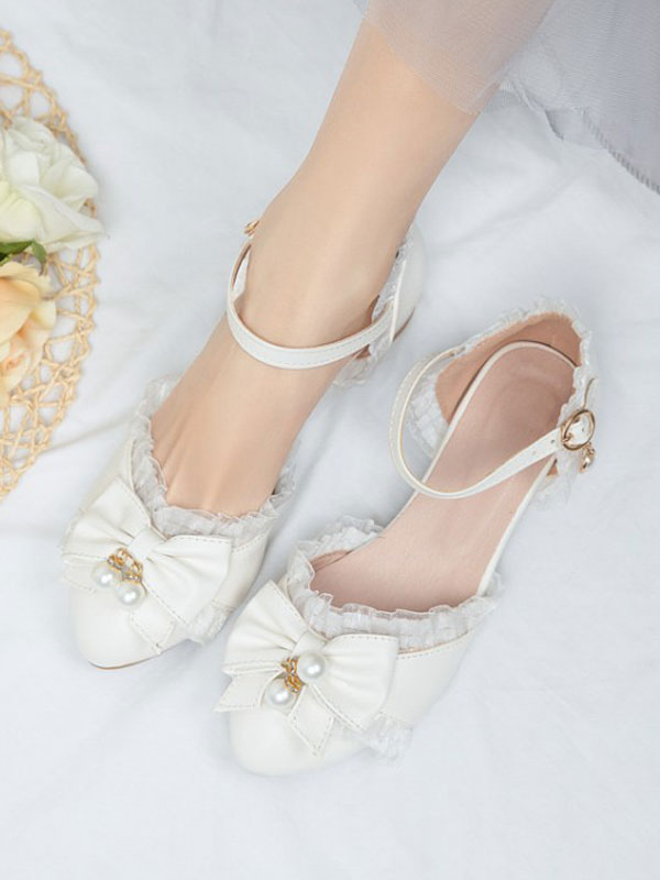 shoes with bows