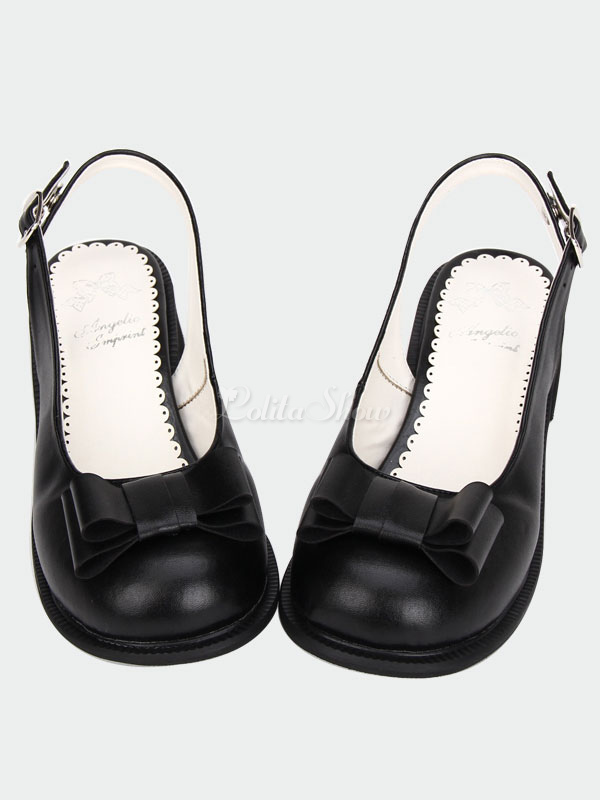 low square heel shoes